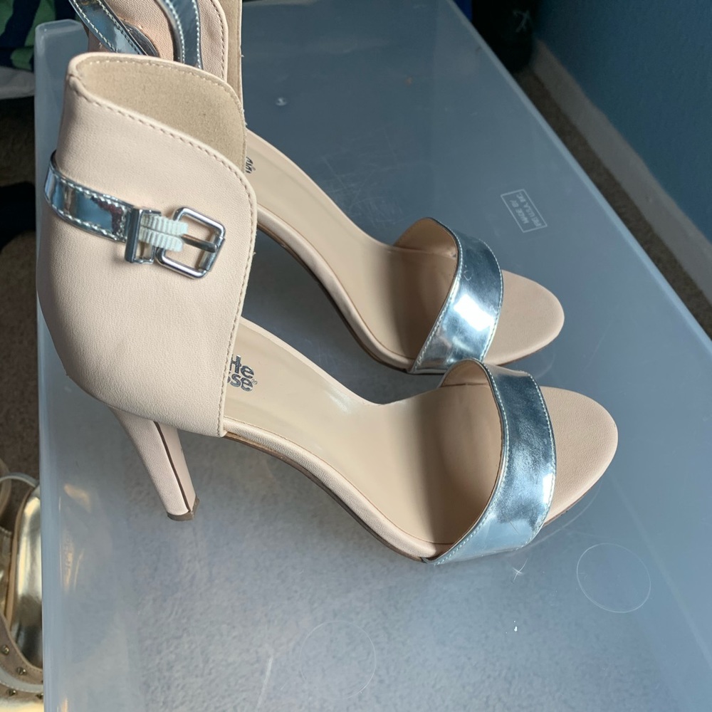 Nude stilettos